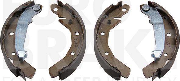 Eurobrake 58492750610 - Комплект гальм, барабанний механізм avtolavka.club