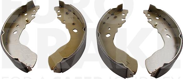 Eurobrake 58492752584 - Комплект гальм, барабанний механізм avtolavka.club