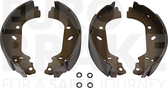 Eurobrake 58492719588 - Комплект гальм, барабанний механізм avtolavka.club