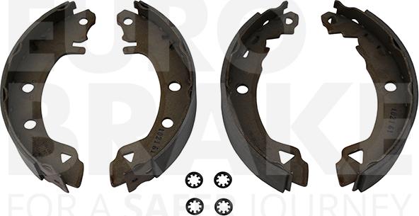 Eurobrake 58492710487 - Комплект гальм, барабанний механізм avtolavka.club