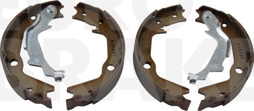 Eurobrake 58492734793 - Комплект гальм, ручник, парковка avtolavka.club