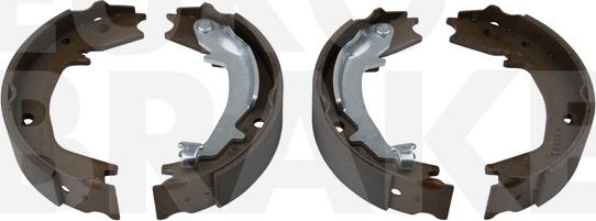 Eurobrake 58492734746 - Комплект гальм, ручник, парковка avtolavka.club