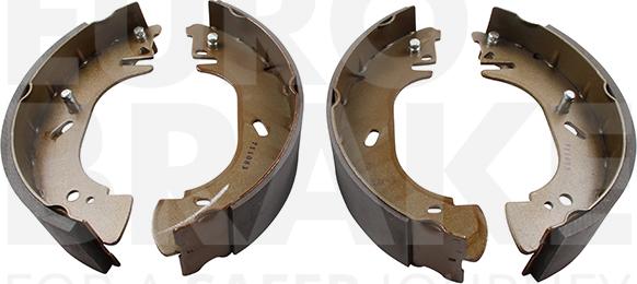 Eurobrake 58492736664 - Комплект гальм, барабанний механізм avtolavka.club