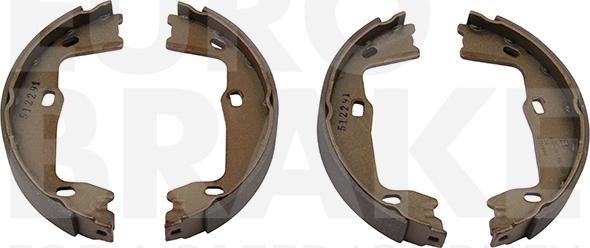 Eurobrake 58492736347 - Комплект гальм, ручник, парковка avtolavka.club