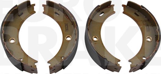 Eurobrake 58492733678 - Комплект гальм, ручник, парковка avtolavka.club