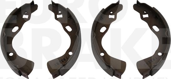 Eurobrake 58492732507 - Комплект гальм, барабанний механізм avtolavka.club