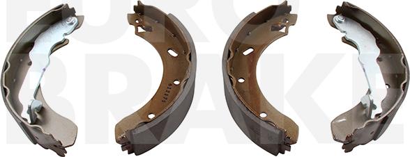 Eurobrake 58492725537 - Комплект гальм, барабанний механізм avtolavka.club