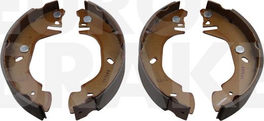 Eurobrake 58492725570 - Комплект гальм, барабанний механізм avtolavka.club