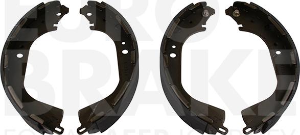 Eurobrake 58492722564 - Комплект гальм, барабанний механізм avtolavka.club