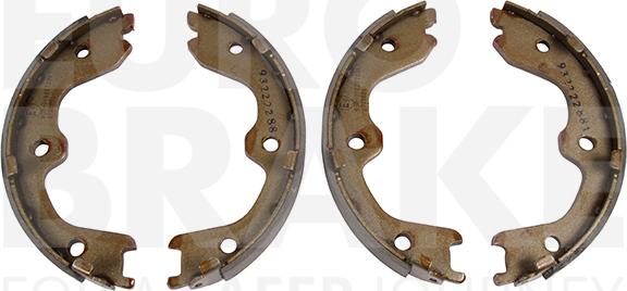 Eurobrake 58492722881 - Комплект гальм, ручник, парковка avtolavka.club