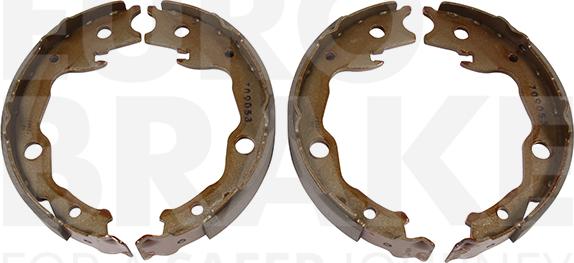 Eurobrake 58492722879 - Комплект гальм, барабанний механізм avtolavka.club