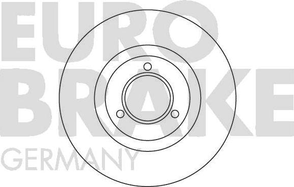 Eurobrake 5815209901 - Гальмівний диск avtolavka.club