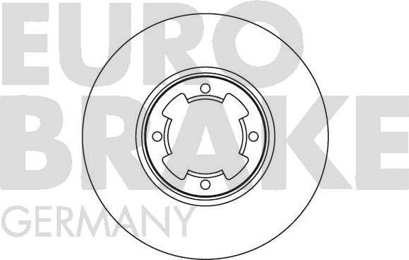 Eurobrake 5815204405 - Гальмівний диск avtolavka.club