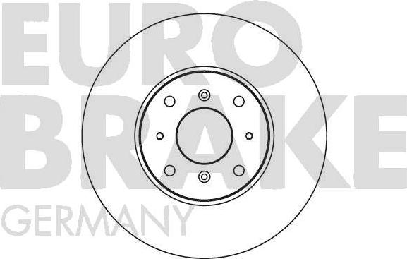 Eurobrake 5815204010 - Гальмівний диск avtolavka.club