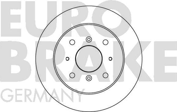 Eurobrake 5815204011 - Гальмівний диск avtolavka.club