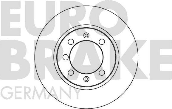 Eurobrake 5815204102 - Гальмівний диск avtolavka.club