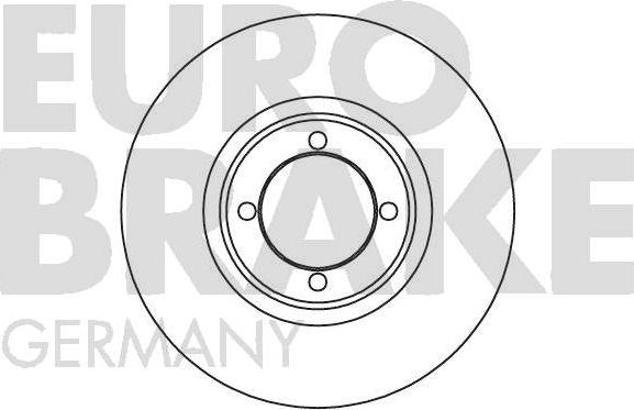 Eurobrake 5815204811 - Гальмівний диск avtolavka.club