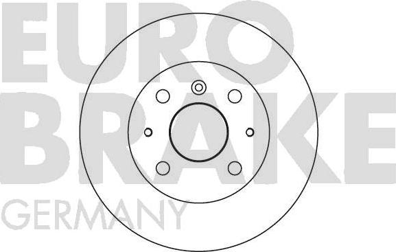 Eurobrake 5815205105 - Гальмівний диск avtolavka.club