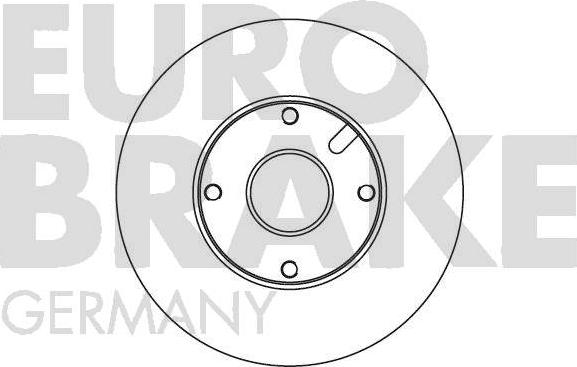 Eurobrake 5815205102 - Гальмівний диск avtolavka.club