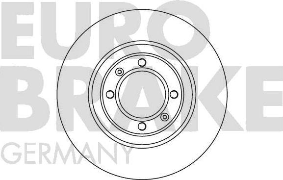 Eurobrake 5815201006 - Гальмівний диск avtolavka.club