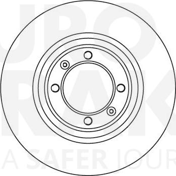 Eurobrake 5815201003 - Гальмівний диск avtolavka.club