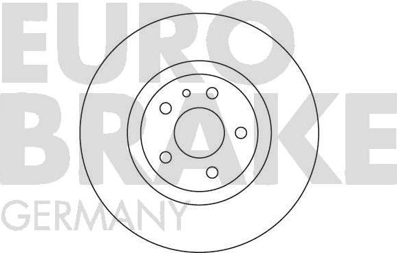 Eurobrake 5815201014 - Гальмівний диск avtolavka.club