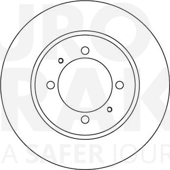 Eurobrake 5815203015 - Гальмівний диск avtolavka.club