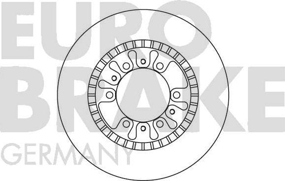 Eurobrake 5815203028 - Гальмівний диск avtolavka.club