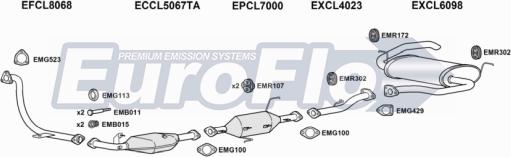 EuroFlo CLSHO32D 3008C - Система випуску ОГ avtolavka.club