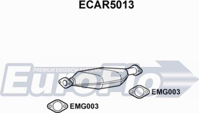 EuroFlo ECAR5013 - Каталізатор avtolavka.club