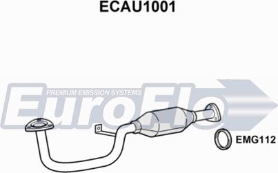 EuroFlo ECAU1001 - Каталізатор avtolavka.club