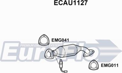 EuroFlo ECAU1127 - Каталізатор avtolavka.club