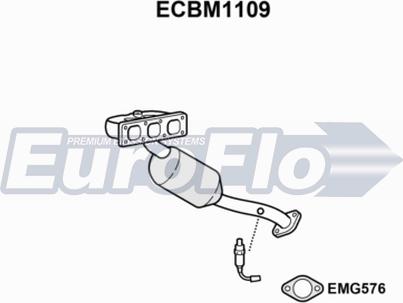 EuroFlo ECBM1109 - Каталізатор avtolavka.club