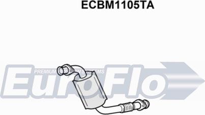 EuroFlo ECBM1105TA - Каталізатор avtolavka.club