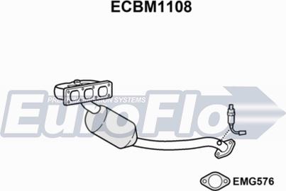 EuroFlo ECBM1108 - Каталізатор avtolavka.club