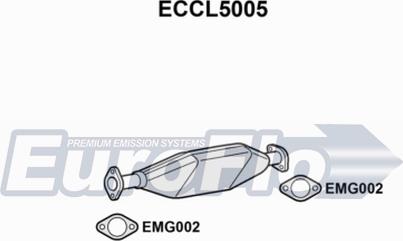EuroFlo ECCL5005 - Каталізатор avtolavka.club