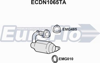 EuroFlo ECDN1065TA - Каталізатор avtolavka.club