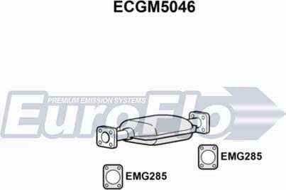 EuroFlo ECGM5046 - Каталізатор avtolavka.club