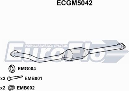 EuroFlo ECGM5042 - Каталізатор avtolavka.club