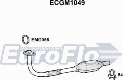 EuroFlo ECGM1049 - Каталізатор avtolavka.club