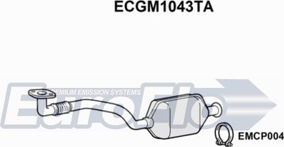 EuroFlo ECGM1043TA - Каталізатор avtolavka.club