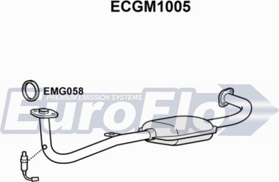 EuroFlo ECGM1005 - Каталізатор avtolavka.club