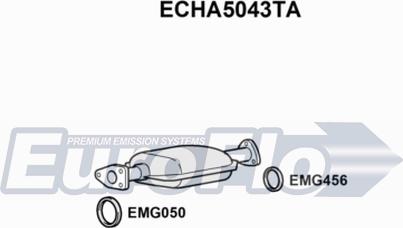 EuroFlo ECHA5043TA - Каталізатор avtolavka.club
