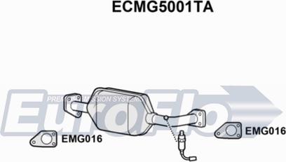 EuroFlo ECMG5001TA - Каталізатор avtolavka.club