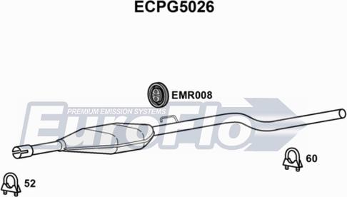 EuroFlo ECPG5026 - Каталізатор avtolavka.club