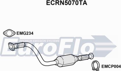 EuroFlo ECRN5070TA - Каталізатор avtolavka.club