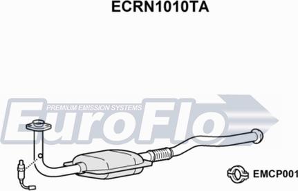 EuroFlo ECRN1010TA - Каталізатор avtolavka.club