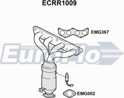 EuroFlo ECRR1009 - Каталізатор avtolavka.club