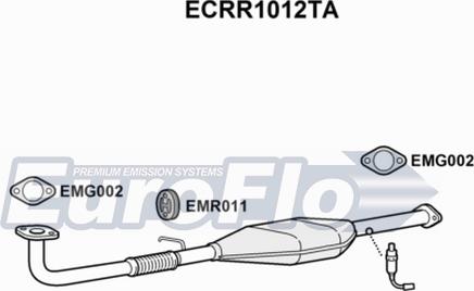 EuroFlo ECRR1012TA - Каталізатор avtolavka.club