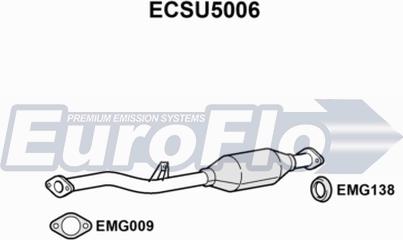 EuroFlo ECSU5006 - Каталізатор avtolavka.club